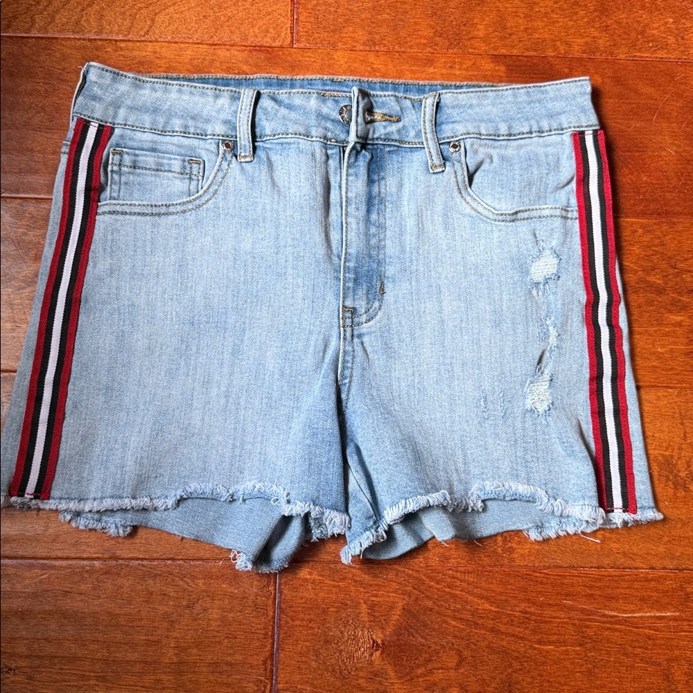 Guess Light Blue Denim Shorts
